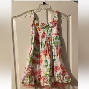 The Children's Place Floral Dress - Pink and Green